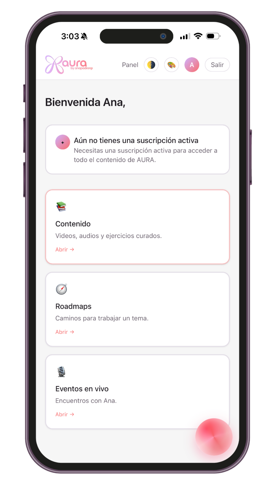 Aplicación Aura